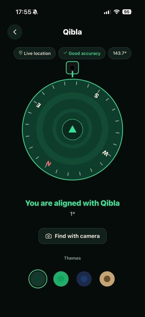 Namaz Buddy Qibla compass